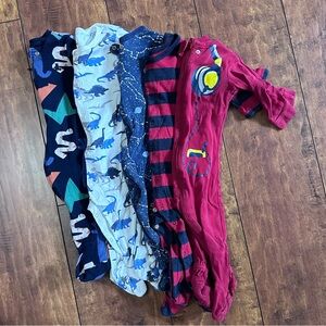 Baby Gap footie pajamas bundle : 3-6 months